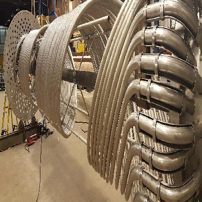 2-axis L-shape Pipe Bending Service, Material - Mild Steel (ms)