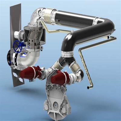 Gen Set Mufflers System