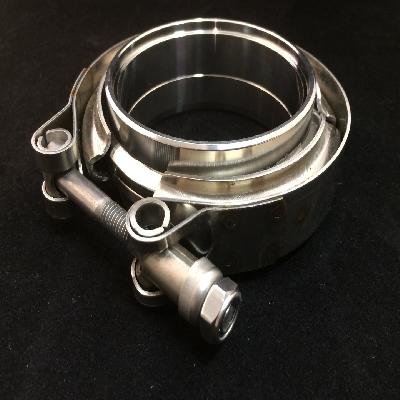 SS V-Band Clamps with Knob Nut
