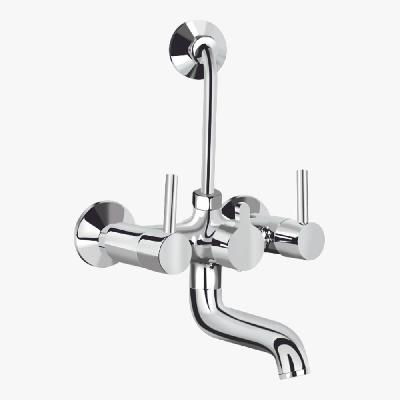 BATHROOM FITTINGS WALL MIXER 2 IN 1