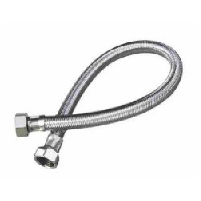 BRAIDED CONNECTION TUBE WITH BRASS NUT
