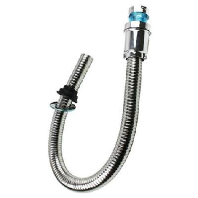 PVC WASTE HOSE CHROME