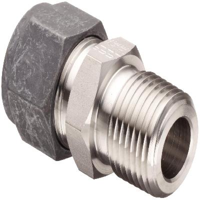 SS CONNECTION TUBE WITH SS NUT ( PURE SS - HEAVY )
