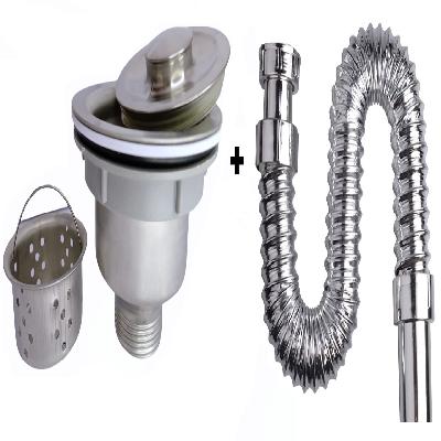 Wash Basin Waste Hose- Ivory Suction-1.25