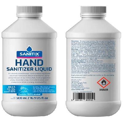 Hand Sanitizers Liquid