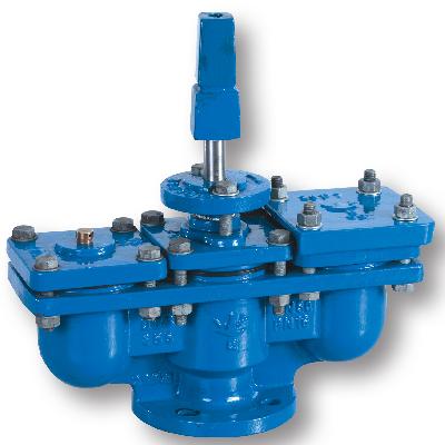 CI Double Air Release Valve