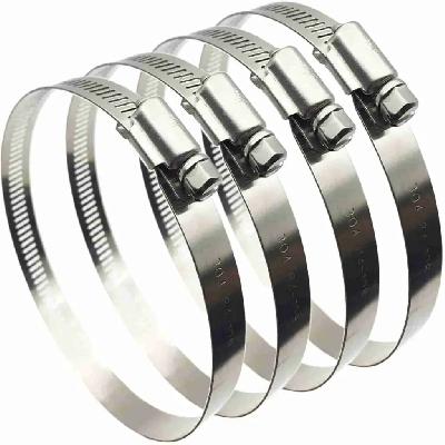 3 Inch Galvanized Iron Jayco Brand Hose Clamp