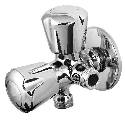 Brass Two Way Angle Cock