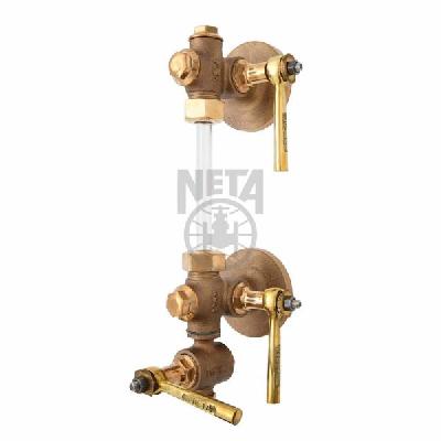 Bronze Gland Packed Water Level Gauge Cock