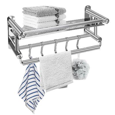 Stainless Steel Folding Towel Rack