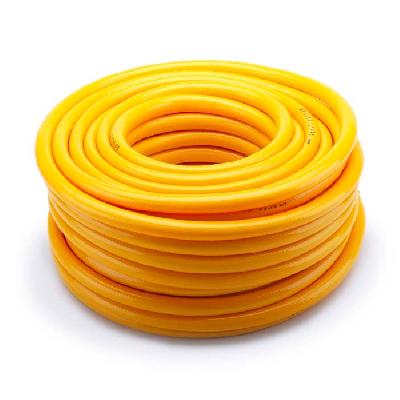 Yellow PVC Braided Hose