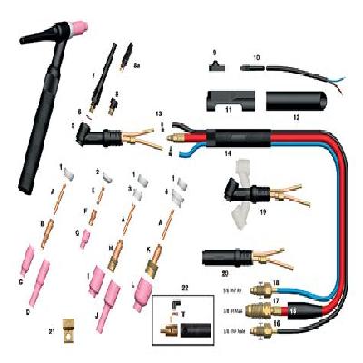 WP-18 TIG Pencil Torch