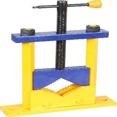 APEX Code 747R - All Steel Pipe Vice (747R-Round Pillar)