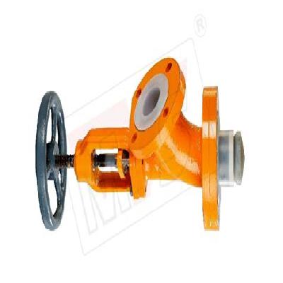 FEP Lined Flush Bottom Valve