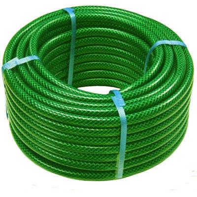 Green PVC Braided Pipe