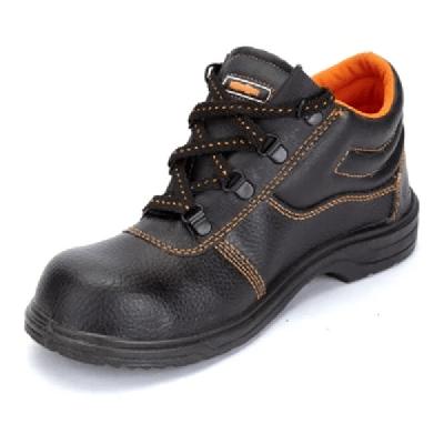 Hillson Beston Steel Toe Black Safety Shoes