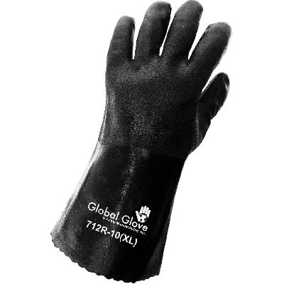 Long Sleeve Double Dipped Pvc Gloves