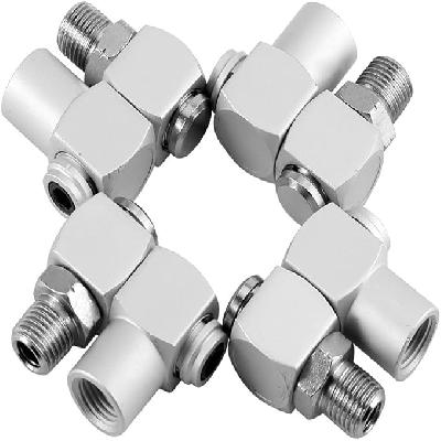 Aluminium Pneumatic Swivel Tee