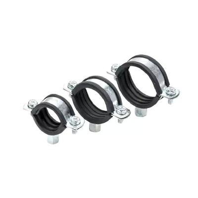 Split Pipe Clamp With Rubber
