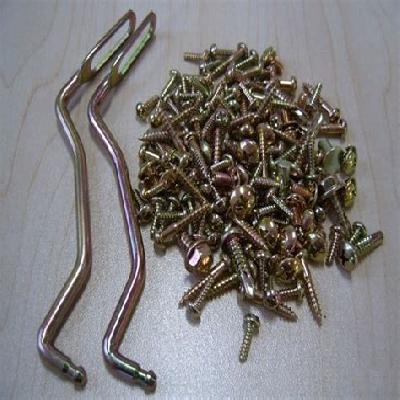 White Yellow Passivated Clamps