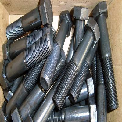 High Tensile Bolt M24x80mm, Black, Grade 8.8