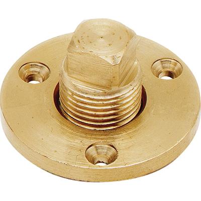 Brass Drain With Plug