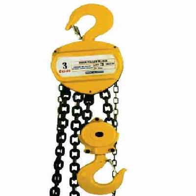 Zinc Plated Chain Pulley Block