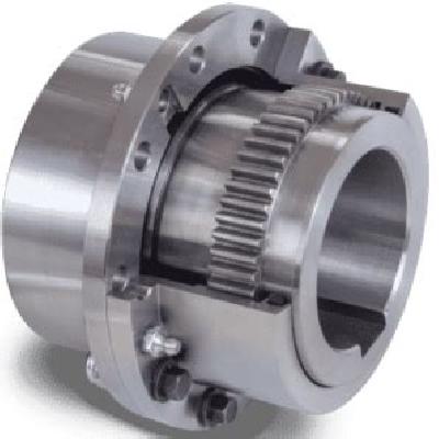Half Gear Half Rigid Type Coupling