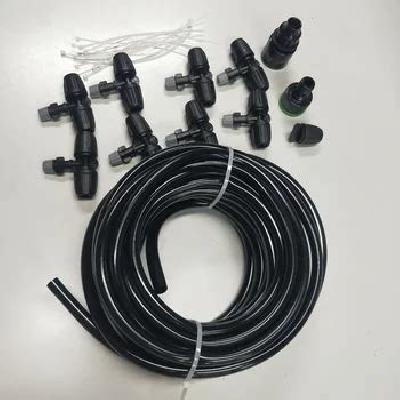 Water Misting System 15 Nozzle Diy Kit With Mist Cooling Pump
