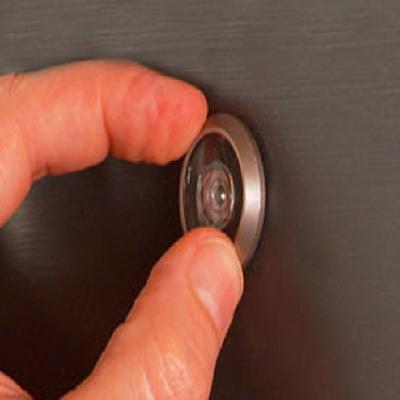 Cast Peep Door