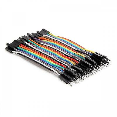 40 Pins M M F F F M M F Jumper Wires Ribbon Cables Kit for arduino