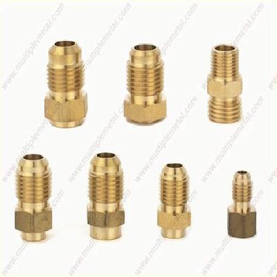 Brass Service Nozzle Nut With Nipple