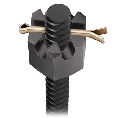Slotted Hex Nuts