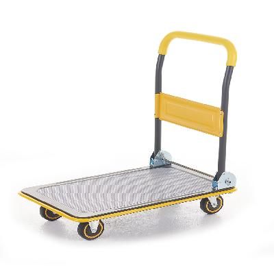 150Kg Yellow Metal Trolley