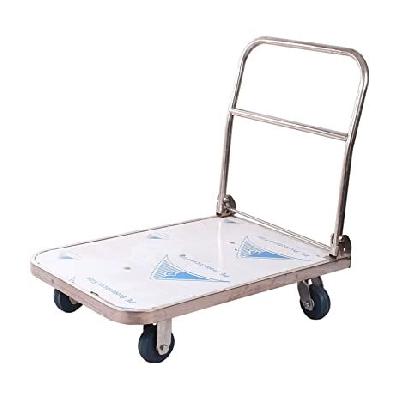 Bigapple Heavy Weight King, Aluminium and Plastic Triple Platform Service Cart Trolley
