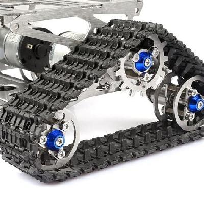 Robot Wheel Supporting Track