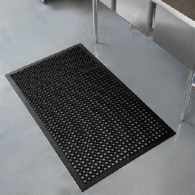Black Floor Mat