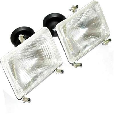 Rectangular Headlamp For Massey Tractor