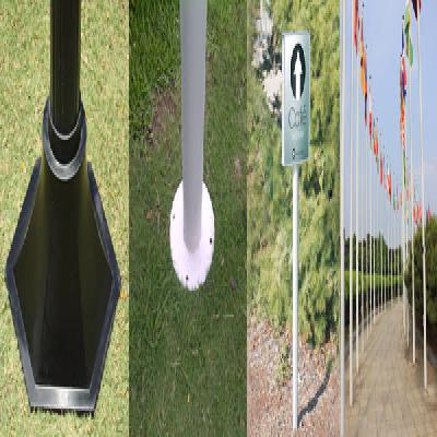 GRP Garden Light Pole