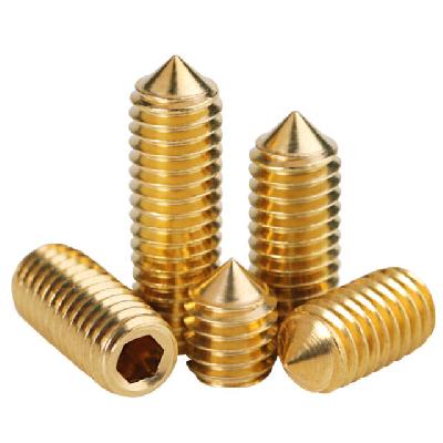 Brass Grub Screw