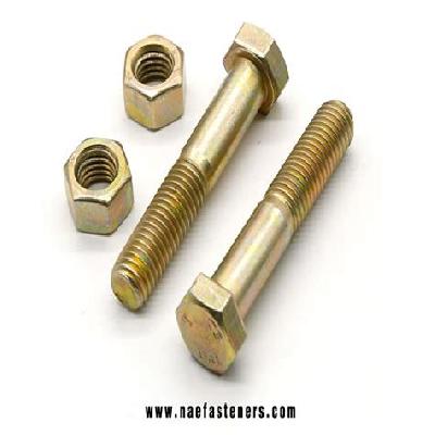 MS Half Threaded Hex Bolt