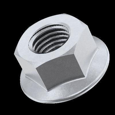 Serrated Hexagon Flange Nut