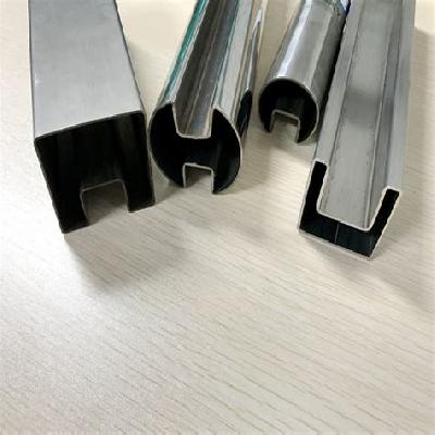 SS Square Slotted Tube