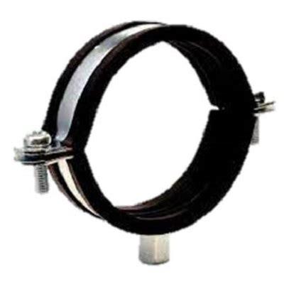 Black Color Rubber Line Split Clamp