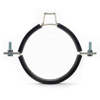 Electro-Zinc Plated Rubber Lined Split Clamps