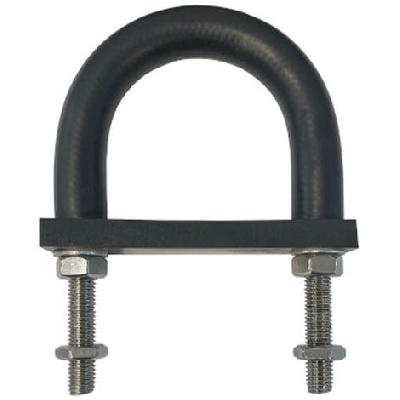 Iron U Bolt with EPDM Rubber Lined