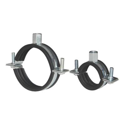 Pipe Support Clamps EPDM Rubber Lining