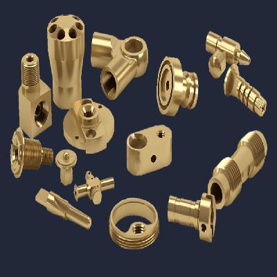 Precision Brass Turned Part
