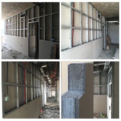 Cement Board Partition