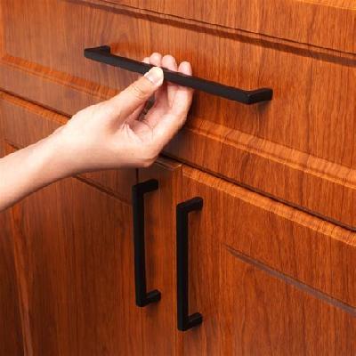 C - Square Solid Cabinet Handle